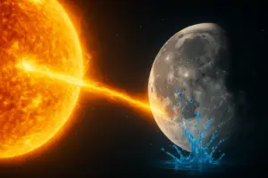 क्या चाँद पर पानी बन सकता है? NASA ने खोजा सूरज और चंद्रमा की मिट्टी से पानी बनाने का तरीका